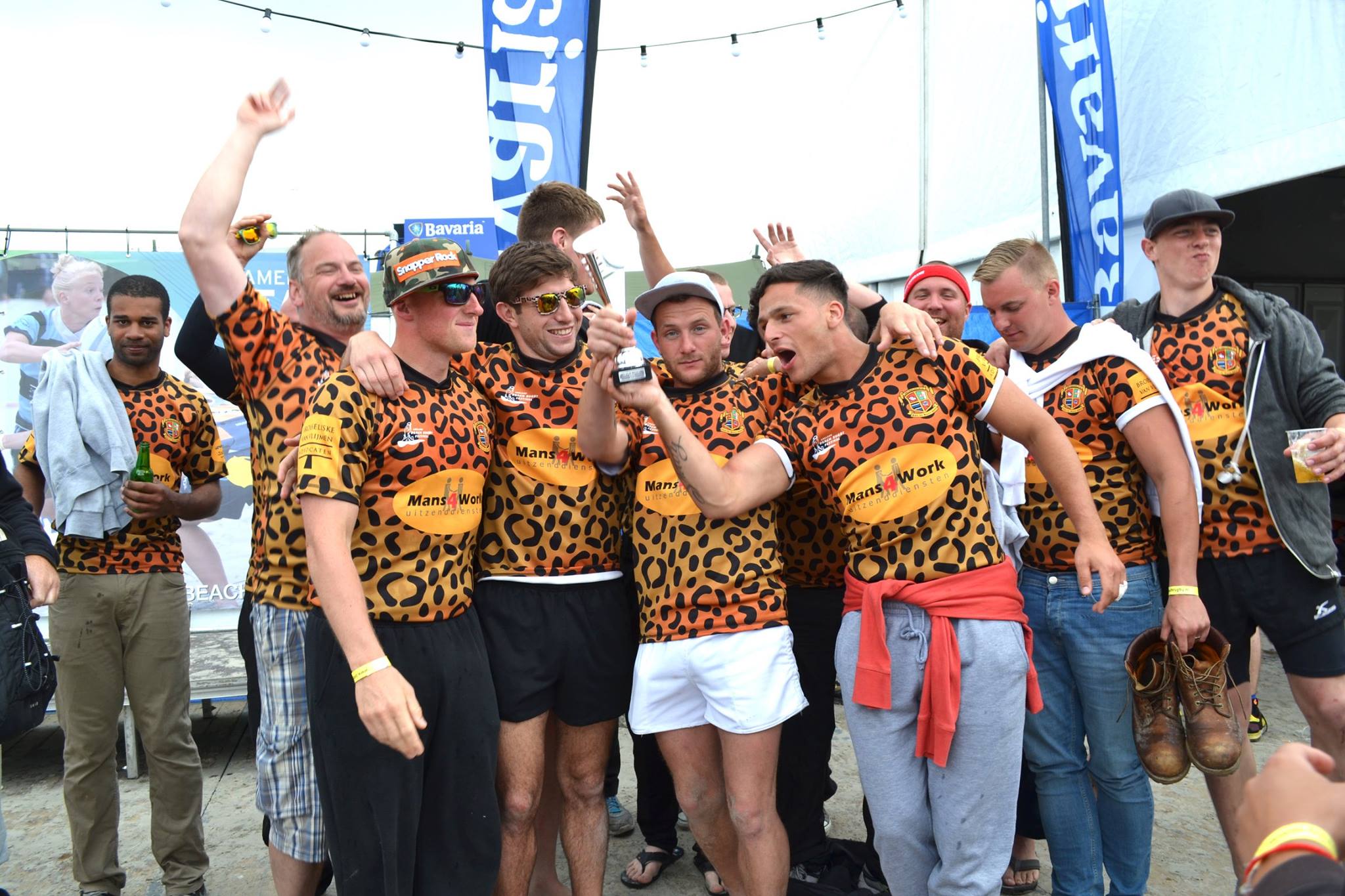 WRC in panter shirts